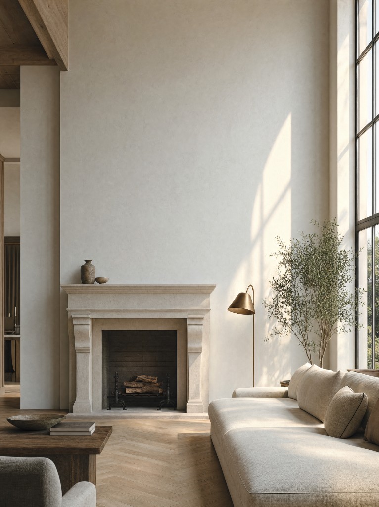 Living room of the subject property for the digital presentation